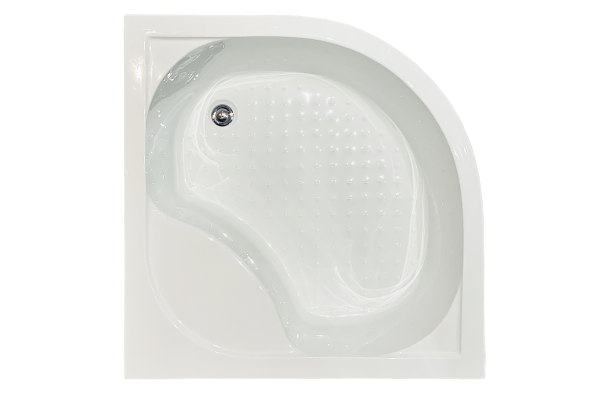 Фото душевое ограждение royal bath bk rb100bk-c-bl 100x100 см