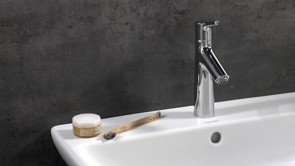 Фото смеситель для раковины hansgrohe talis select s 72020000