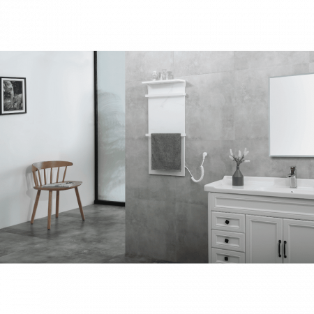 Фото электрический полотенцесушитель black&white n-388wm