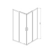 Фото душевое ограждение vincea rapid 100x100 см  vss-3r90/10mt
