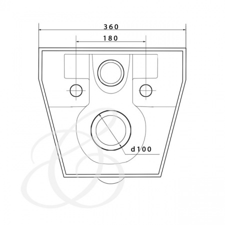 Фото унитаз подвесной caprigo polo p-1403