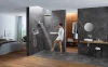 Фото термостатический смеситель для душа hansgrohe rainselect 15381700