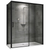 Душевое ограждение Abber Komfort AG93140B-S92B 140x90 см