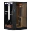 Душевая кабина Orans SR-89103RS Black 180x130 см