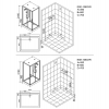 Фото душевая кабина esbano econom 100x80 см eske108ckr