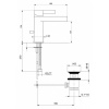 Фото смеситель для раковины webert doremi dr830102345