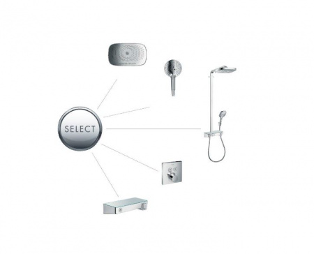 Фото душевая лейка hansgrohe raindance select s 120 3jet 26530400