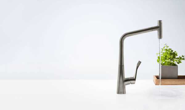 Фото смеситель для кухни hansgrohe metris select 14884000