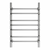 Водяной полотенцесушитель Azario Ferrara 50x80 см цвет: хром AZ09158