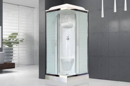 Фото душевая кабина royal bath нр rb90hp6-wc-ch 90x90 см