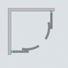 Фото душевое ограждение radaway premium plus a 90x90 см 30403-01-06n
