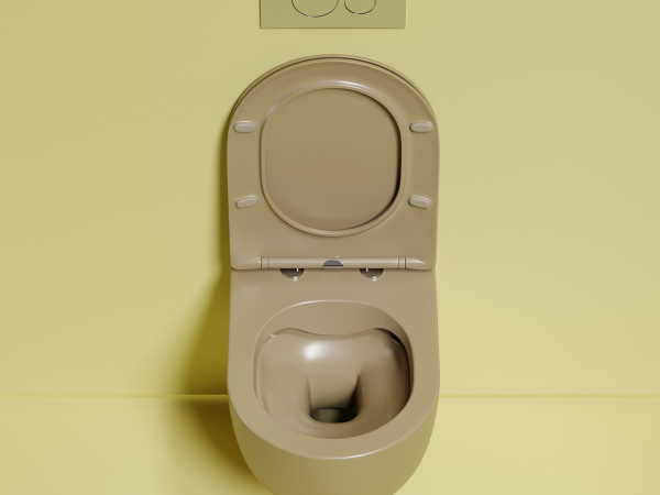 Фото унитаз подвесной, безободковый ceramicanova modena cn6063mc