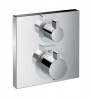 Встраиваемый термостатический смеситель для душа Hansgrohe Ecostat Square 15712000