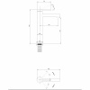 Фото смеситель для раковины abber emotion af8811g