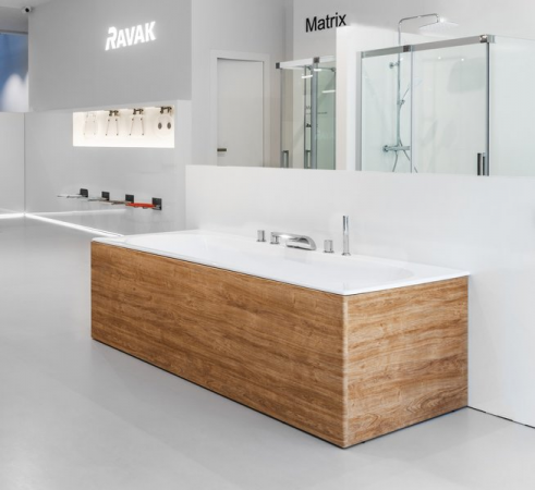 Фото акриловая ванна ravak city slim 180x80 см c921300000
