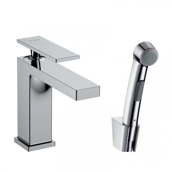 Фото смеситель для раковины hansgrohe tecturis e 73210000