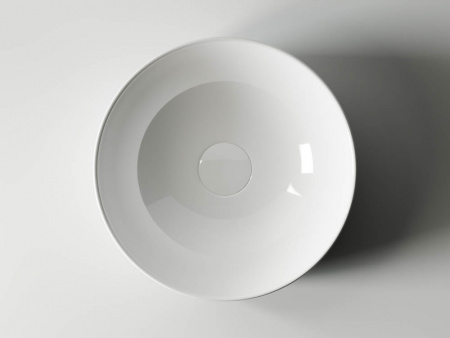 Фото раковина накладная ceramicanova element 35.5 см, цвет: белый cn6005