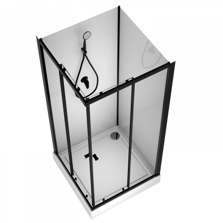 Фото душевая кабина loranto neo 100x100 см cs-21801-100
