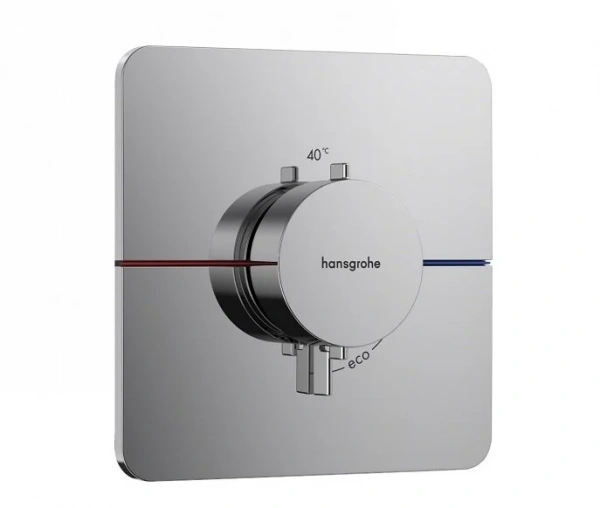 Фото термостатический смеситель для душа hansgrohe shower select comfort q 15588000
