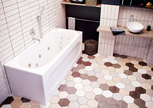 Фото акриловая ванна акватек оберон 180x80 см obr180-0000003