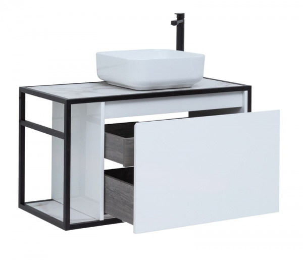 Фото тумба под раковину aquanet nova lite loft 90 см 261651 r
