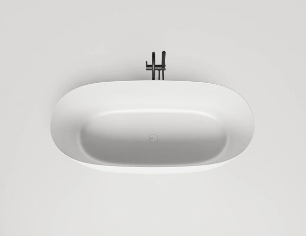 Фото ванна из искусственного камня salini sofia light 165x75 см 103611g глянцевая