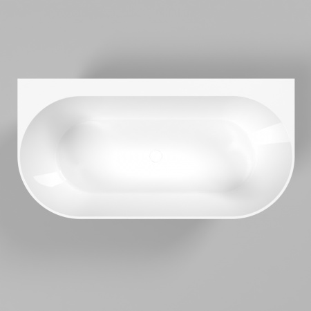 Фото ванна из искусственного камня whitecross pearl b 155x78 см 0215.155078.100