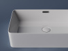 Фото раковина накладная ceramicanova element 60 см, цвет: белый cn5025