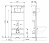 Фото унитаз с инсталяцией pestan fluenta set40006661db
