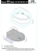 Фото акриловая ванна royal bath alpine comfort rb819103st-l 140x95 см