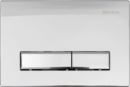 Фото унитаз с инсталляцией allen brau infinity. клавиша хром