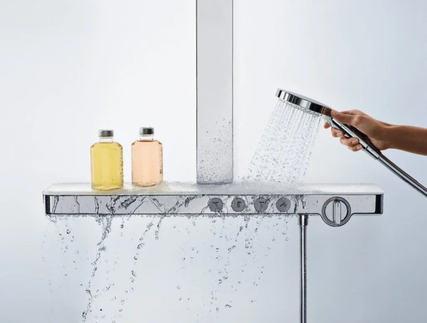 Фото душевая стойка hansgrohe rainmaker select 460 27029400