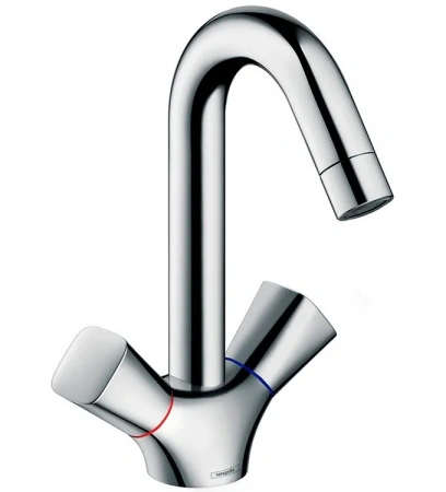 Фото смеситель для раковины hansgrohe logis 71222000_vstv