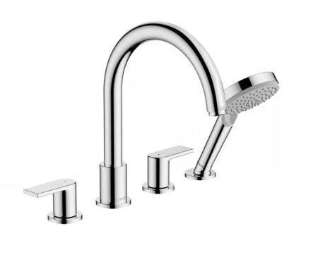 Фото смеситель на борт ванны hansgrohe vernis shape 71459000