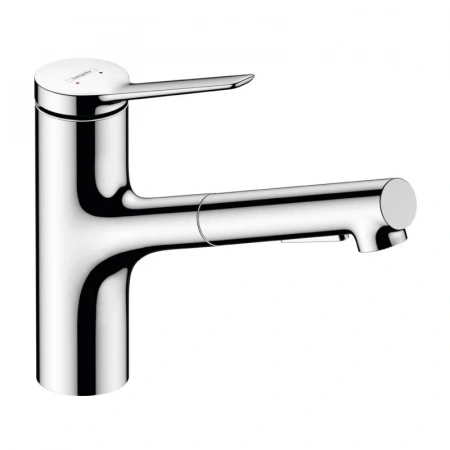 Фото смеситель для кухонной мойки hansgrohe zesis 74810000