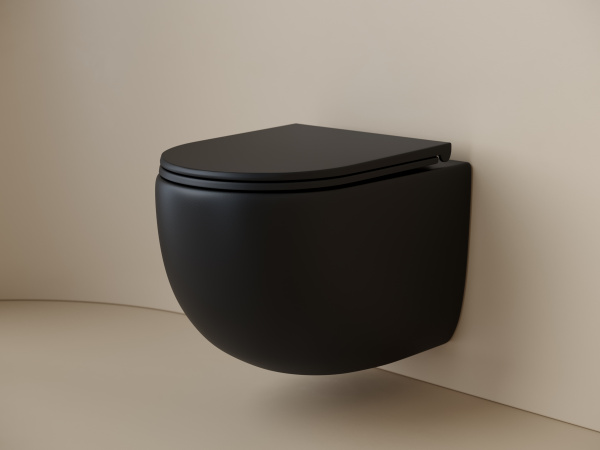 Фото унитаз подвесной, безободковый ceramicanova up cn4007mb