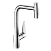 Фото смеситель для кухонной мойки hansgrohe talis select 73867000