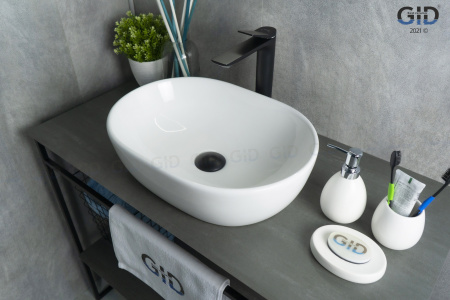 Фото раковина накладная gid n9026b 48 см