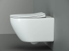 Фото унитаз подвесной, безободковый ceramicanova peal cn8001