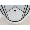 Фото душевая кабина душевая кабина frank f420 black 120x120 см 420240