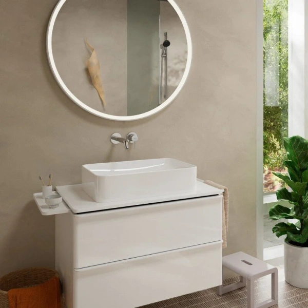 Фото смеситель для раковины hansgrohe tecturis s 73350000