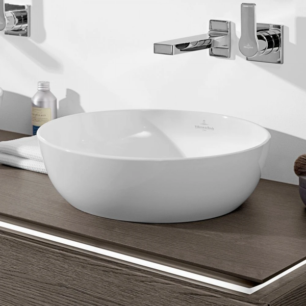 Фото раковина накладная villeroy & boch artis 43x43 см 41794301