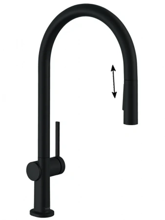 Фото смеситель для кухонной мойки hansgrohe talis classic 72800670