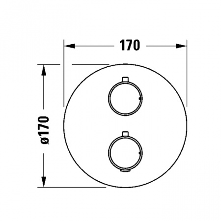 Фото смеситель для душа duravit thermostatic th4200008с46
