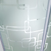 Фото душевая кабина avacan em4511rnled+gm 110x80 см с гидромассажем