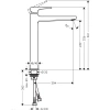 Фото смеситель для раковины hansgrohe metropol 32512990