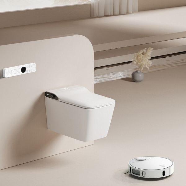 Фото унитаз с инсталляцией abber rechteck ac1215s-ac0101p