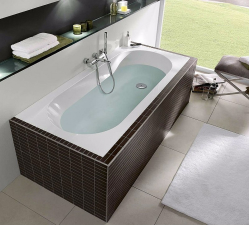 Фото акриловая ванна villeroy & boch oberon 170x70 см ubq177obe2v-01