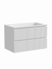 Тумба под раковину Sancos Snob T 80 см, цвет: Bianco SNT80W