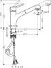 Фото смеситель для кухни hansgrohe talis s 32841000